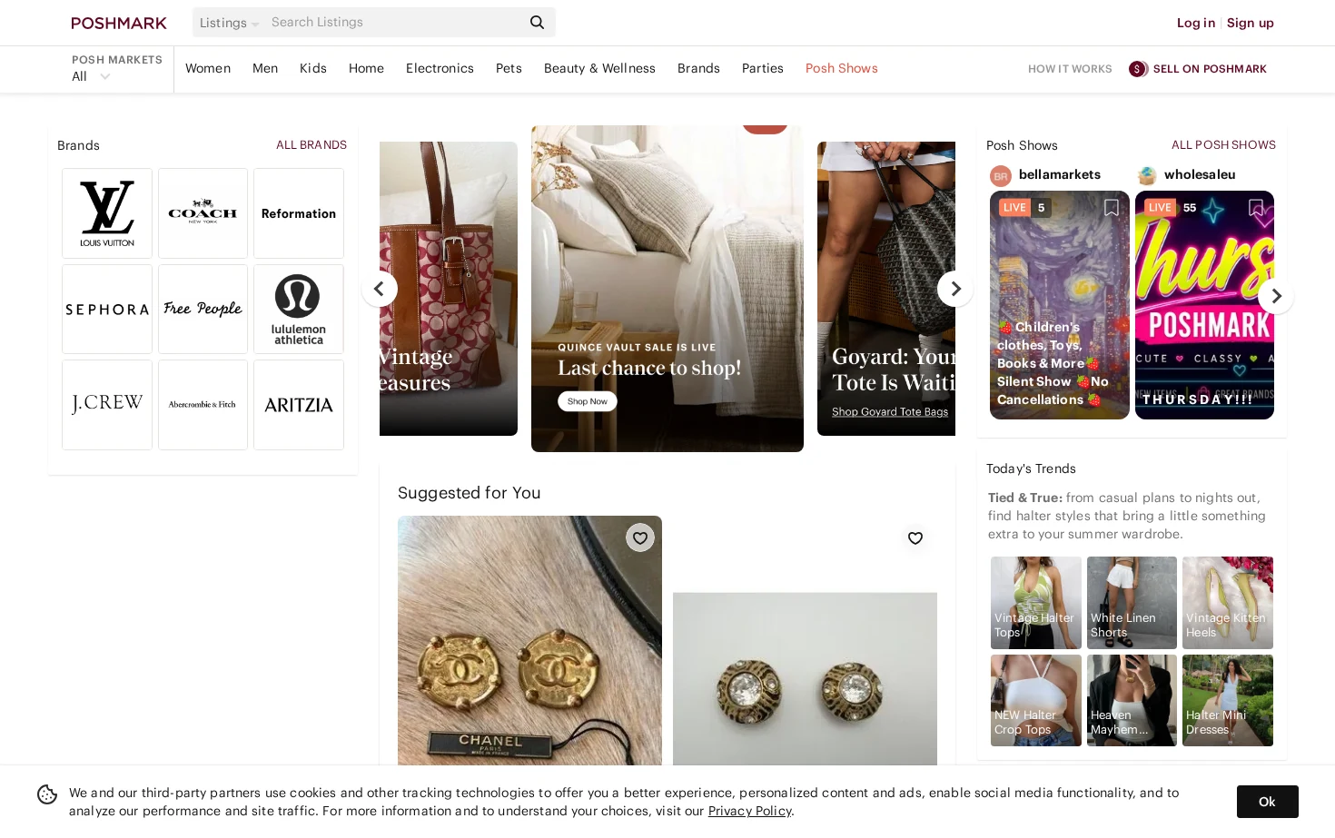 Poshmark 页面快照